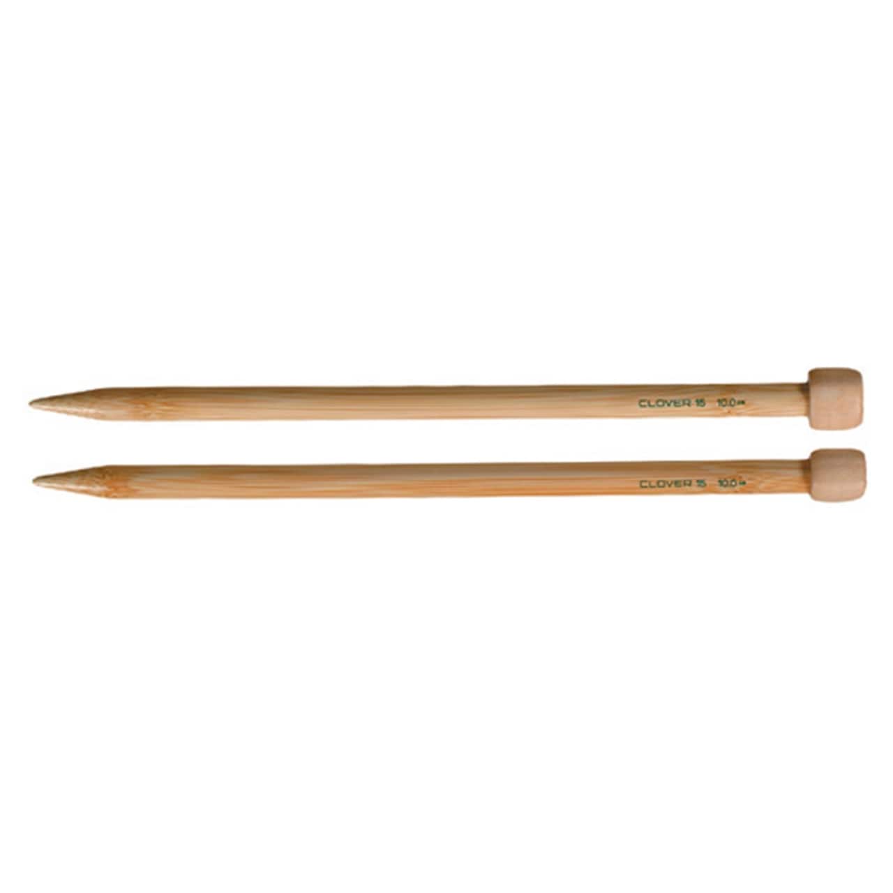 Clover Takumi® 9" Bamboo Single Point Knitting Needles
